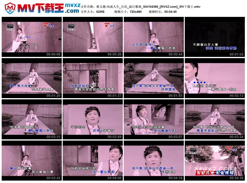 蔡义德-风雨人生_台语_流行歌曲_MA104389